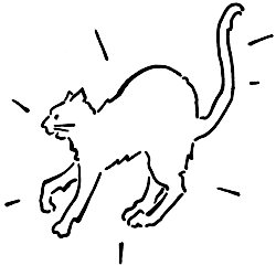 Loose-Line Style Cat